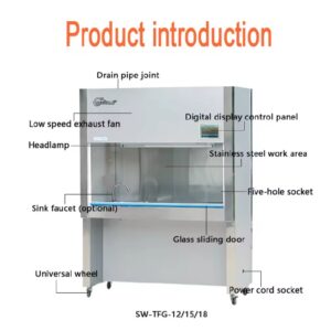 Fume Hood Lemari Asam, Electronic, Gas Ventilasi